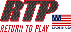 RTP Fast – Return to Play – Carbon Fiber Inserts Logo
