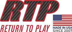RTP Fast – Return to Play – Carbon Fiber Inserts Logo